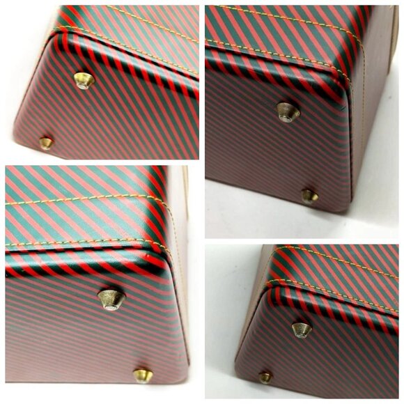 Gucci Jewerly Case Sherry Line Green PVC 696-070325 - Picture 6 of 13